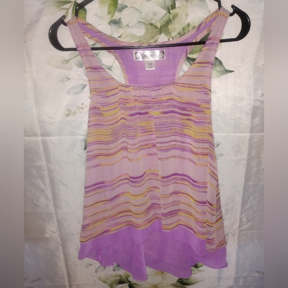 5For$12 Flowy Striped Tank Top